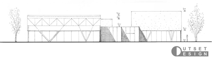 Outset Design Architecture Project La Pointe Blueprints elevation 1