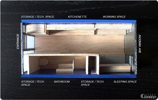 Outset Design Minimum housing container blueprints picture