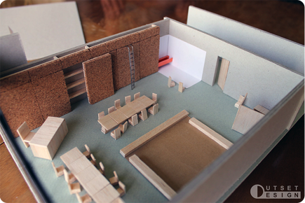 Outset Design Architecture Model classroom photo 1