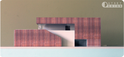 Outset Design Architecture Model foamboard photo 2