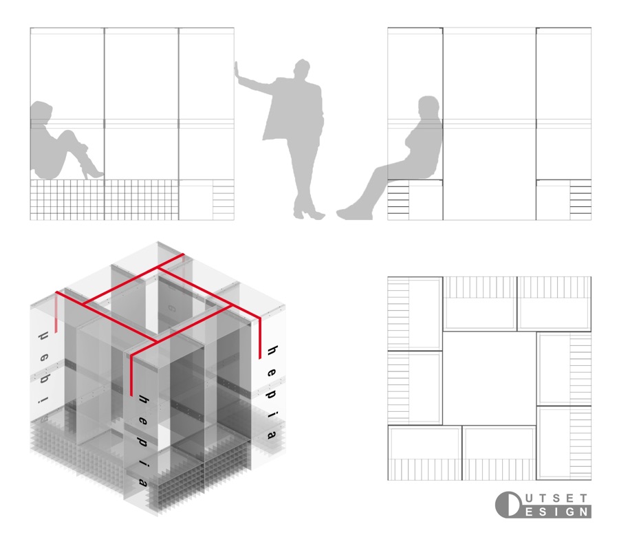 Outset Design Rest Cube Architecture Project Blueprints