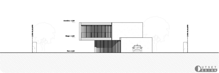 Outset Design SolArc Architecture Project Blueprints east elevation