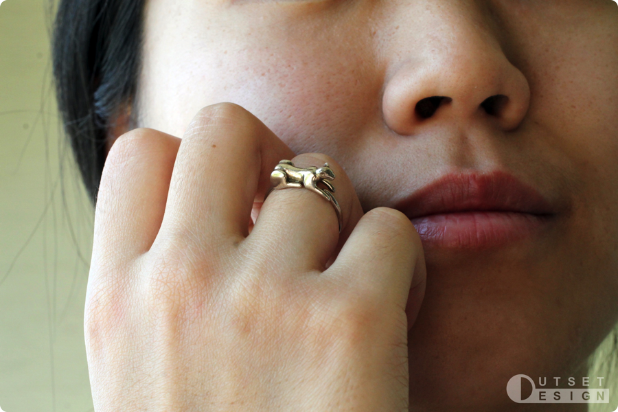 Outset Design Feline cat ring