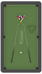 Outset Design Pool Table Green